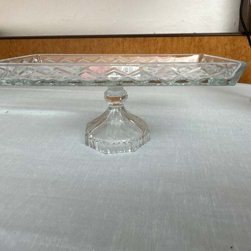 Elegante glas kuchenplatte auf - elegante, glas-kuchenplatte