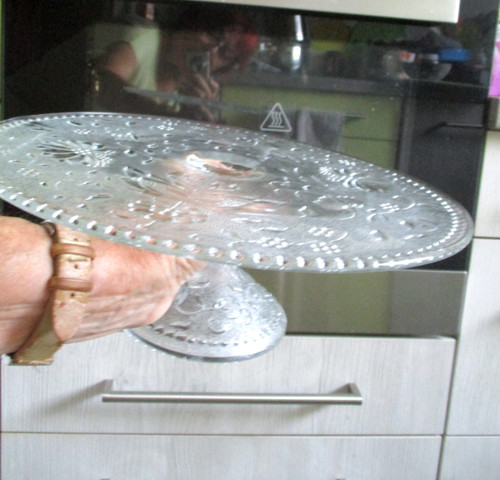 Tortenplatte glasplatte mit - tortenplatte,