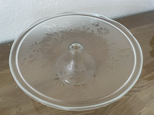 Edle tortenplatte mit fuß - mit,