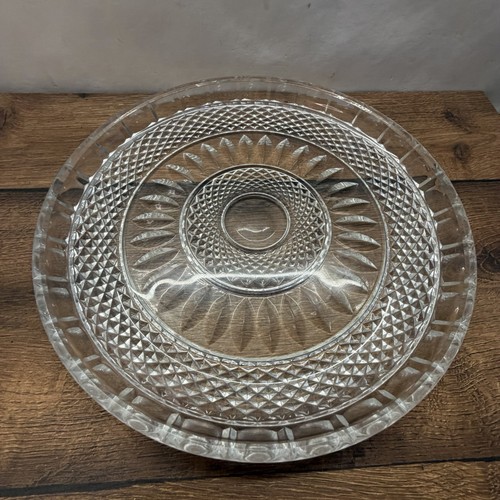 Pressglas tortenplatte 30cm - pressglas,