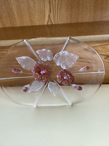 Schöne glas kuchenplatte - schöne, oval