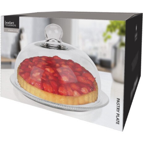 Kuchenplatte aus glas mit - glas,